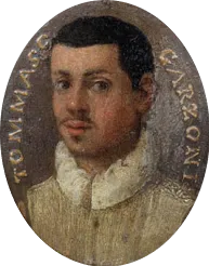 Portrait of Tommaso Garzoni, author of the influential 'Piazza Universale'.