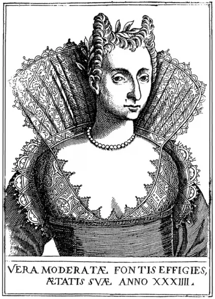 Modesta dal Pozzo (Moderata Fonte), 1600. (Wikimedia Commons)