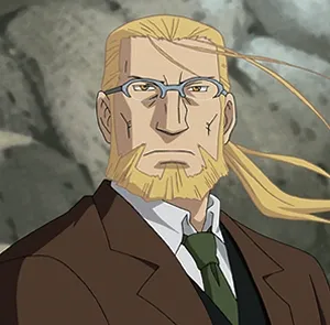 Van Hohenheim character from Fullmetal Alchemist.