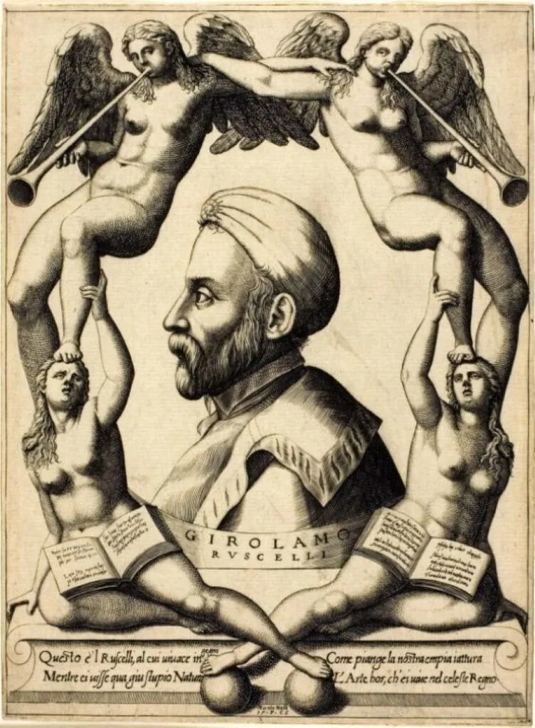 Portrait of Girolamo Ruscelli (1566) (Public Domain)