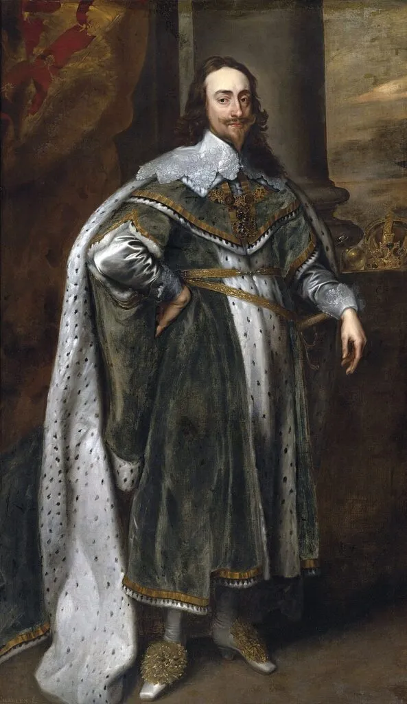 Portrait of King Charles I by Van Dyck