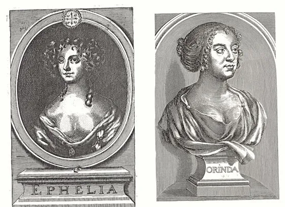 Comparison of frontispiece portraits